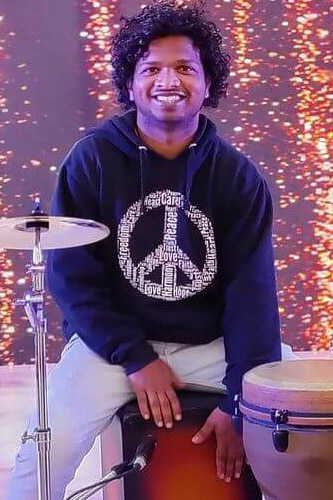 Percussionist Ganesh Bojji